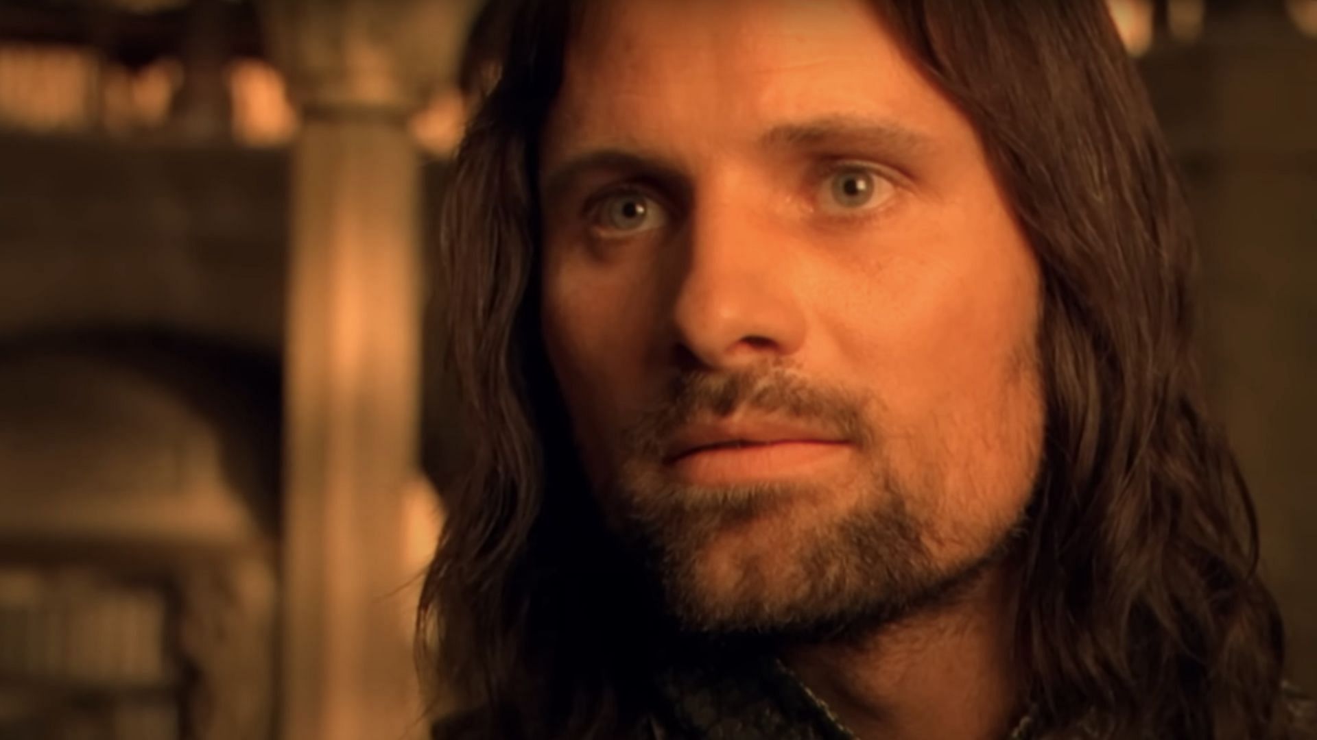 Aragorn tricks Sauron (Image via YouTube/Max)